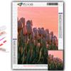 Full 5D Diy Diamond Painting Flowers Tulips 5D Diamond Painting