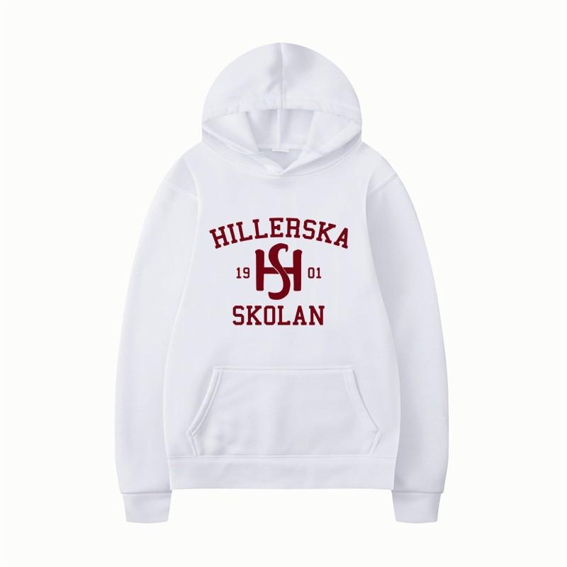 Ng Royals Hillerska Skolan Hoodie Unisex Teens Casual Printed Sweatshirt