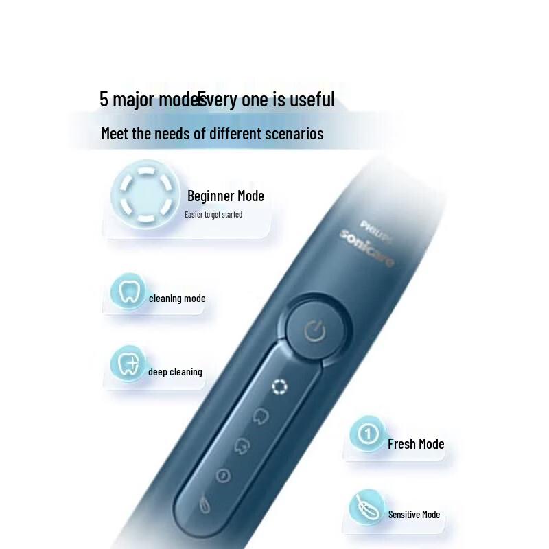 Philips Звуковая электрическая зубная щетка DiamondClean 3-й серии, штепсель CN (адаптер в комплекте)