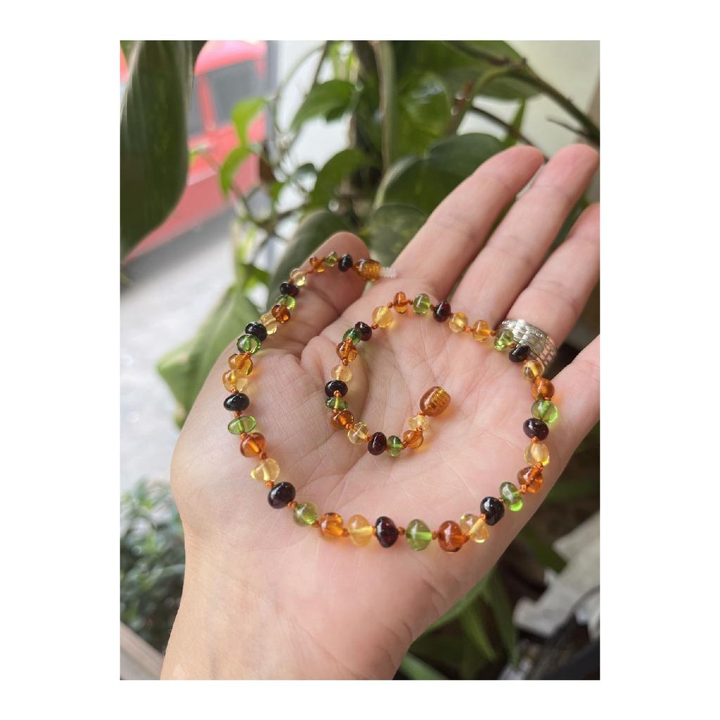 Детское стоматологическое ожерелье из янтаря Baltic Damla, оригинальное и сертифицированное