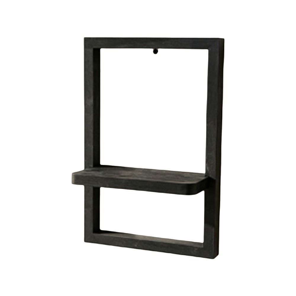 Square Shape Wall Floating Hanger Decorative Wall Mounted Shelf Plant Display Shelf Kitchen