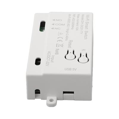 Умный переключатель с модулем RF MHz WIFI, модель с максимальным током, пластиковый, для дизайна в реальном времени