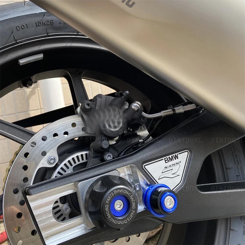 For BMW S1000RR S1000R S1000XR 2019-2022 Rear Front Axle Fork Crash Slider Motorbike Wheel Protector S1000 R RR XR M 2020 2021