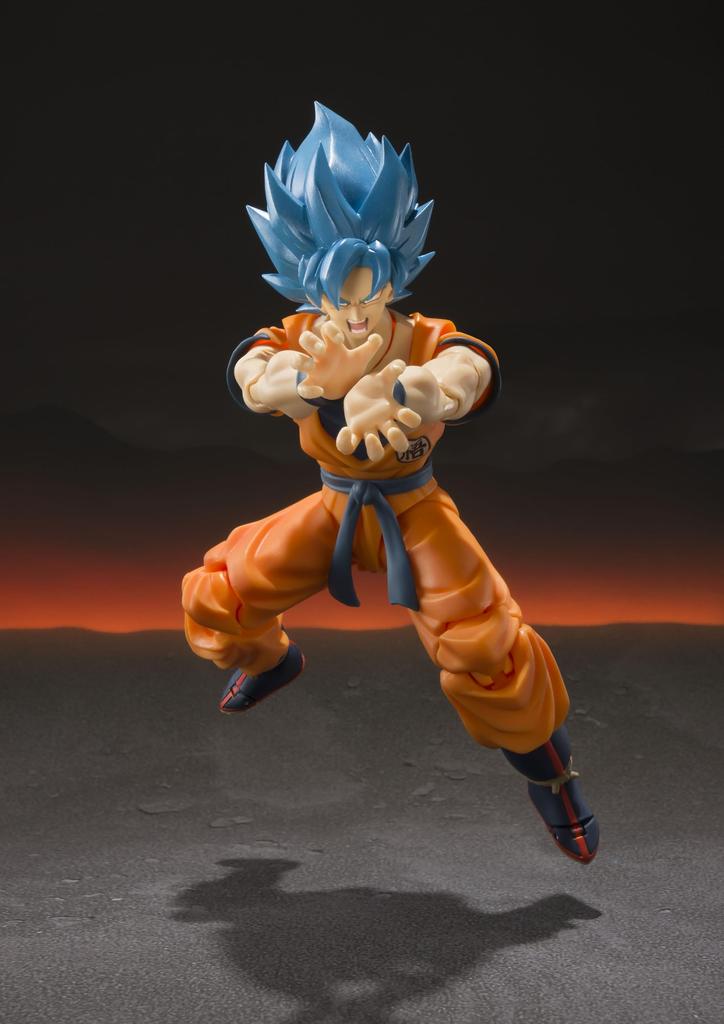 TAMASHII NATIONS TAMASHII NATIONS Dragon Ball Супер Сайян Бог Супер Сайян Сон Гоку 140 мм окрашенная подвижная фигурка SHFiguarts -Super- Приблизительно. АБС и ПВХ