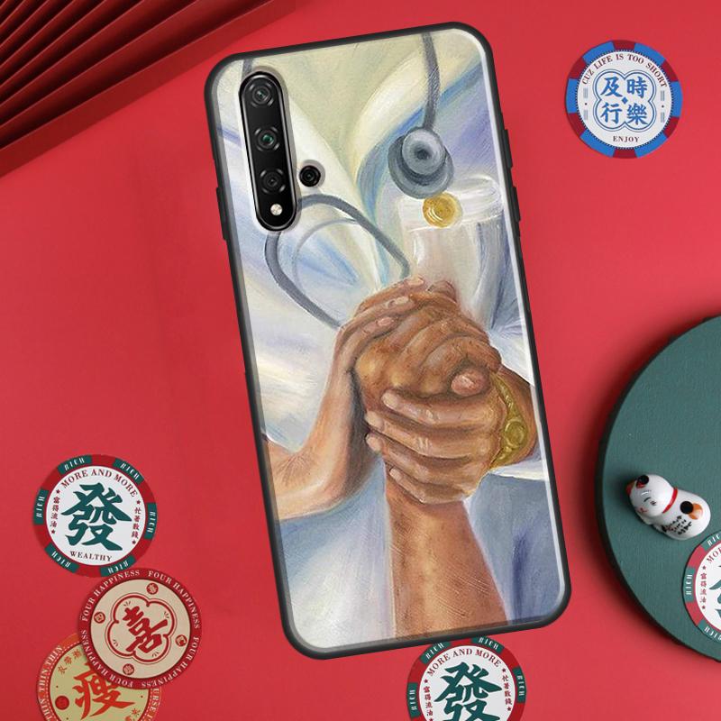 Мультяшный Медицина Доктор Медсестра Для Huawei P20 P40 P30 Lite P60 Pro Nova 12s 11i 12i 10 9 SE 5T Y91 Y90 Y60 Y70 Y72 Y61 Чехол