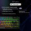 DrunkDeer G65 eSports Gaming Rapid Trigger Keyboard Hall Effect Switches Magnetic Switches Last Win Release Dual Trigger Modes Adjustable Black Gray