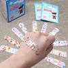 100Pcs PE Waterproof Breathable Cartoon Band Hemostasis Adhesive Bandages First Aid Emergency Kit Emergency