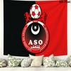 Aso Chlef Wall Tapestry Aesthetic Wall Hanging Printed Fabric Blanket Decorative Tapestries for Bedroom Living Room Home Decor