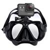 Professional Underwater Mask Camera Diving Mask Swimming Goggles Snorkel Scuba Diving Camera Holder For