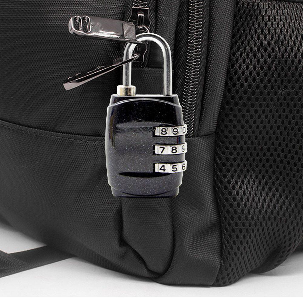 Аппаратные аксессуары Окно Дверь Багаж Комбинационный навесной замок 3-значный Числовой пароль Замок Навесной замок