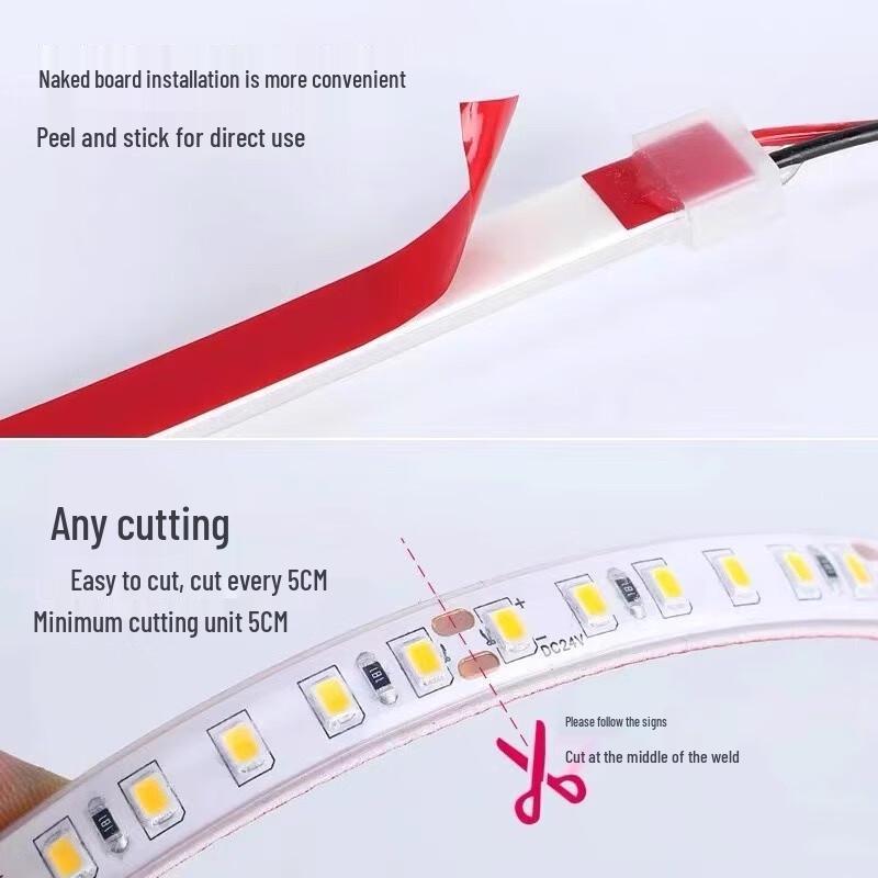IP68 Solid Silicone Waterproof LED Strip Light