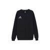 Adidas Sports Casual Pullover Sweatshirt Black White Logo Unisex Sweatshirt ADICSTL06-BW