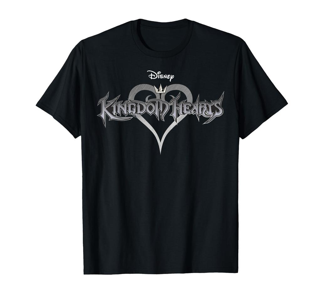 Disney Kingdom Hearts Silver Logo T-Shirt