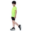 Kids' PRO Sports Fitness Gear: Boys' & Girls' Quick-Dry Running Sets with Long/Short Sleeve Shirts, Elastic Shorts, and Long Pants.