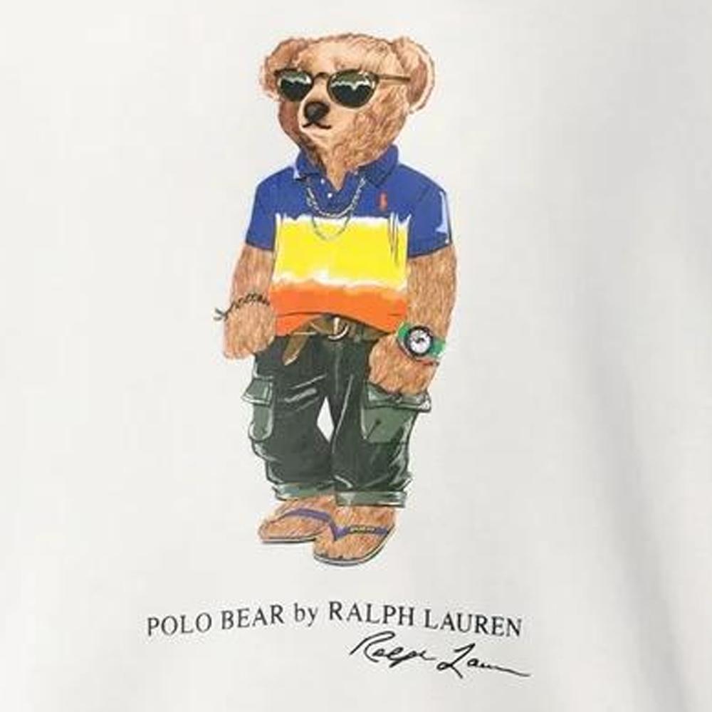 Polo Ralph Lauren Polo Bear Printed Crewneck Sweatshirt 710973146-001