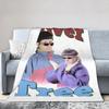 Фланелевые одеяла Oliver Tree Hip-Hop Rip Креативное покрывало для дома 150*125 см Одеяло