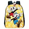 Школьная сумка с узором Cuphead Товары: Детский аниме-рюкзак Cuphead Kindergarten Заказной рюкзак Z