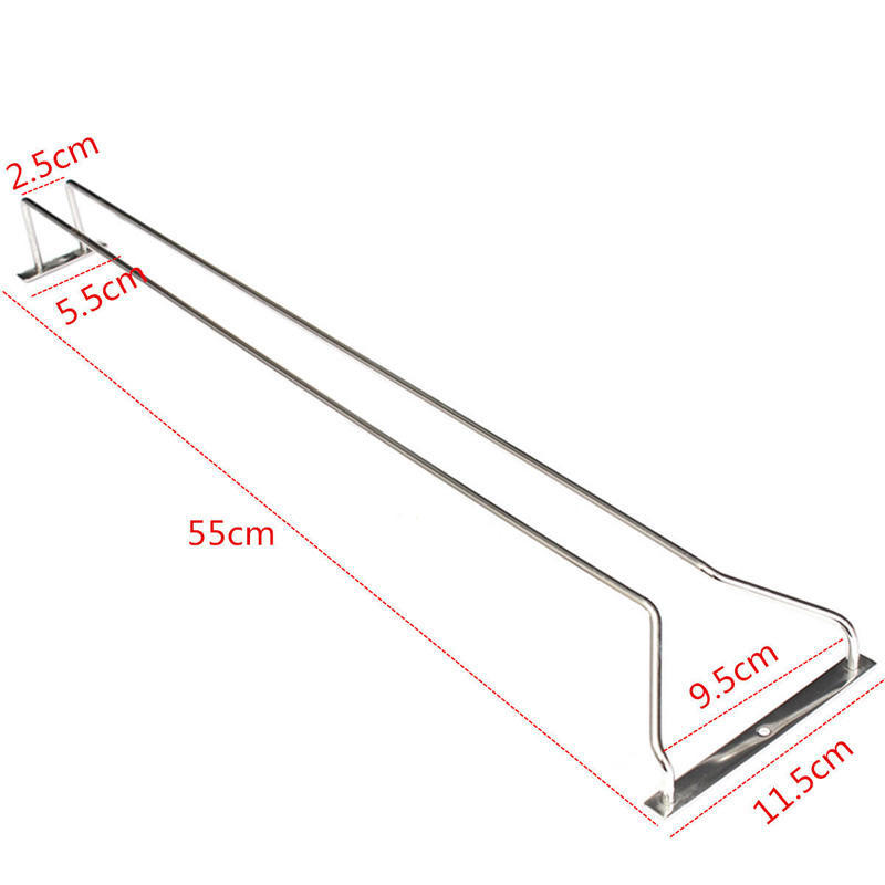 Винная стойка держатель для бокалов подвесная штанга вешалка железная полка бесплатные винты ADM
