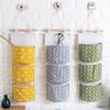 Fabric Cotton Pocket Wall Hanging Storage Bags