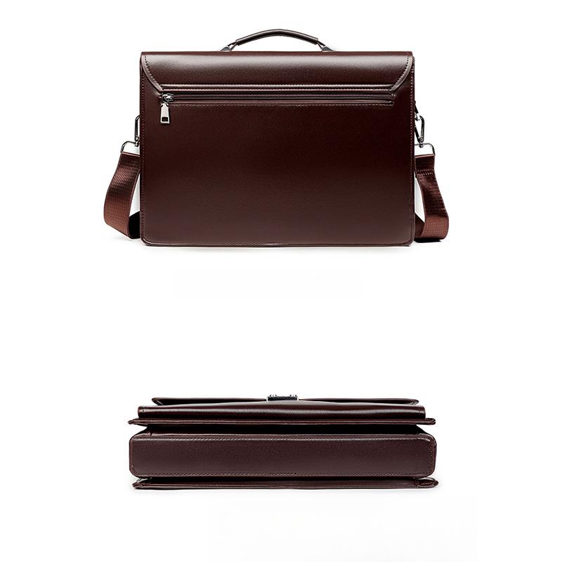 Портативная мужская компьютерная сумка с несколькими отделениями, запирающаяся на пароль, водонепроницаемая, вместительная, износостойкая, продвинутая, кроссбоди