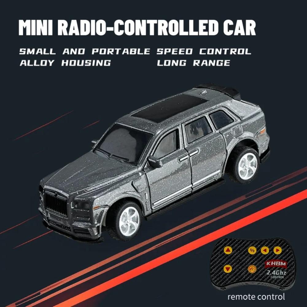 2026 RC Car MINI Alloy 1/64 Upgraded Remote Control Car Convenient to Carry 60 Minutes of Work Time Children's Gifts Toys