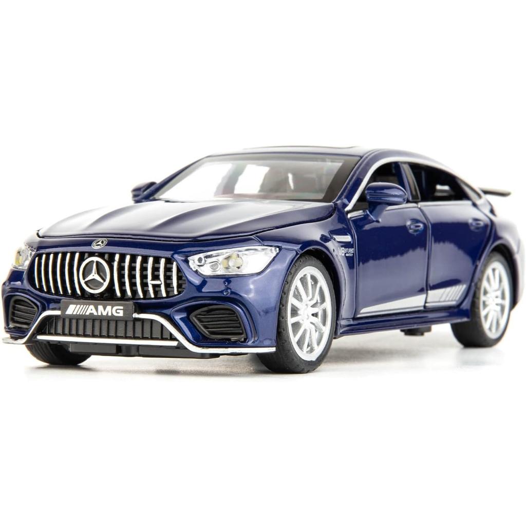 1/32 Benz AMG GT63 Модель автомобиля Литой игрушечный автомобиль с откидным механизмом, звуком и светом, дверь может открываться, игрушечный автомобиль для детей, подарок