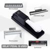 Педаль Donner Damper Pedal Sustain Pedal Keyboard Pedal Foot Pedal Switch MIDI Keyboard Compatible with Electronic Piano DSP-003