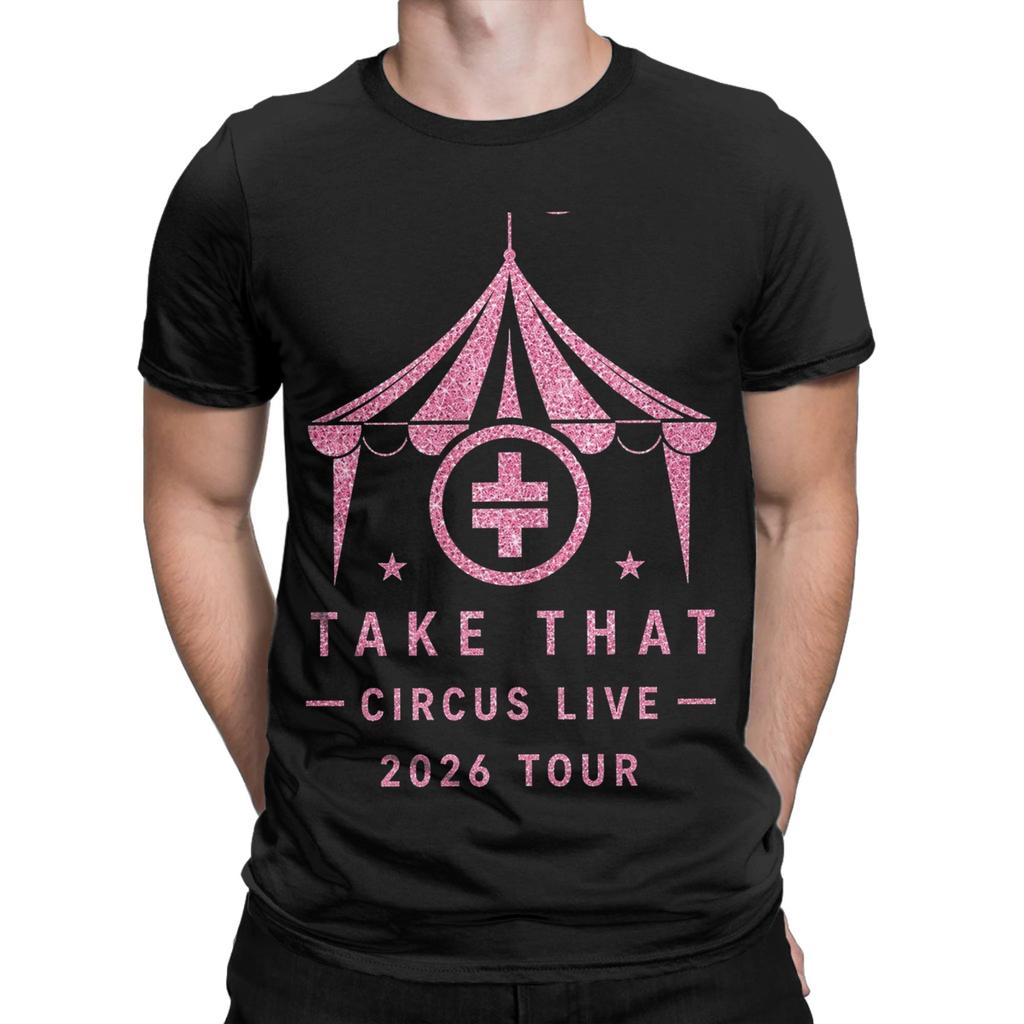 Unisex Unisex Graphic Printing Take That The Circus Live Tour 2026 Tee T Shirt 100 Cotton Tshirts Clothes