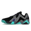 Reebok Nice Kicks x Kamikaze 2 Low NBA Jam Мужские Черно-Бирюзово-Фиолетовые Баскетбольные Кроссовки H01319