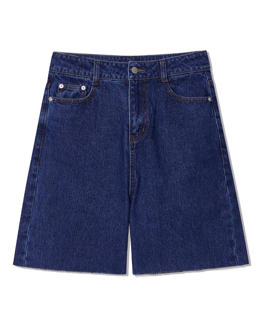Коллекция OIOI Джинсовые шорты Comfort Cut_Синие
