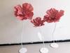 Elegant Wedding Aisle & Stage Floral Decor: Silk Net & Foam Paper Flowers