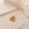 Ballet Shoes Necklace Ballerina Shoes Pendant Necklace Dainty Ballet Dancer