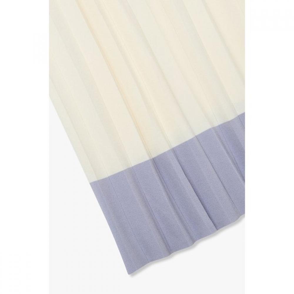 Emporio Armani Women Color Block Hem Sleeveless Knit Dress A526112512