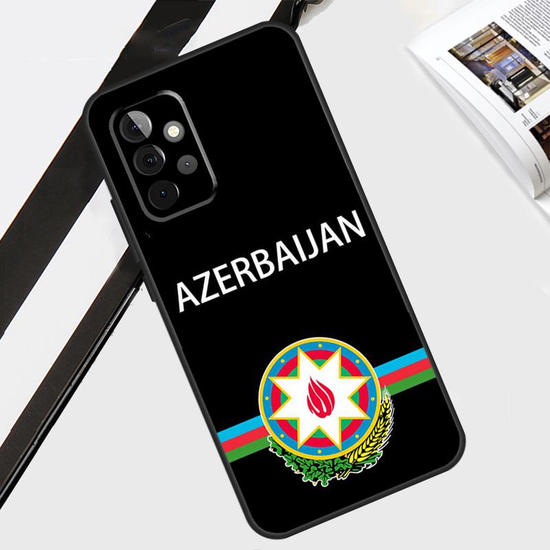 Чехол Флаг Герб Азербайджана Для Samsung Galaxy A55 A35 A15 A56 A36 A26 A16 A06 A54 A34 A14 A12 A22 A32 A52 A13 A53