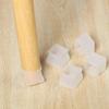New White Grey Brown Color Chair Leg Caps Square Table Cover Silicone
