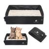 Portable Pet Cat Litter Mat Waterproof Pet Litter Box Travel Foldable Cat Litter Box  Outdoor