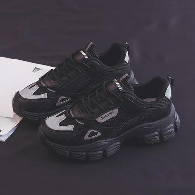 Весна и осень Новые женские нескользящие кроссовки для папы, универсальные дышащие кроссовки для студентов, повседневная обувь