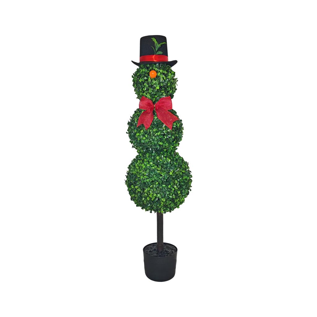 Snowman Christmas Tree Ground Plug, Suitable For Bedroom Courtyard Garden Decoration