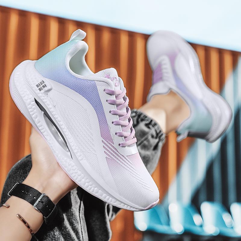 Carbon Plate Marathon Air Cushion Men Sports Running Shoes Breathable Lightweight Women's Comfortable Athletic Nonskid Sneakers