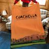 Фестивальная Фланелевая Плед-Покрывало C-Coachella Подходит для Диванов, Кроватей, Офисов, Путешествий, Туристических Стульев