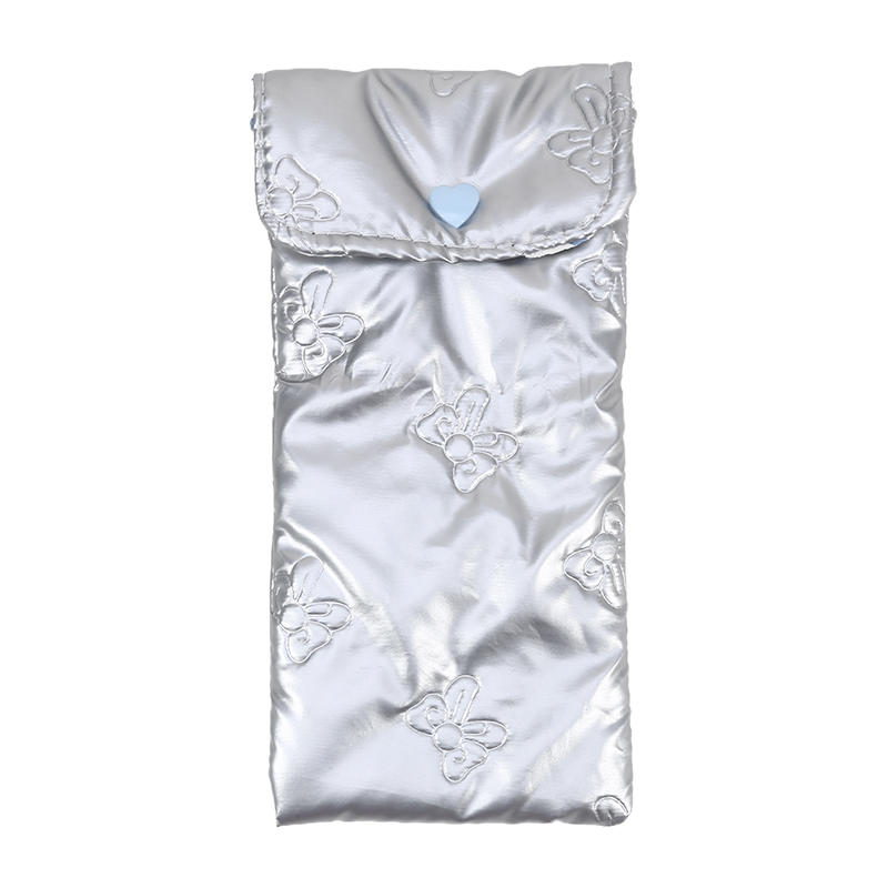 Портативный чехол для очков с бантиком и сердечком, чехол для очков для чтения, мягкий дорожный чехол от царапин для солнцезащитных очков для женщин и мужчин