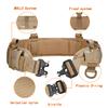 Military Tactical Adjustable Belt Outdoor Work Men Molle Battle Belt Army Combat CS Airsoft Hunting Paintball Padded Waist Belts
