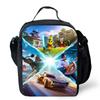 Легкая сумка-ланчбокс Fortnite с мультяшным принтом, унисекс, для детей 6-14 лет, портативная легкая сумка для еды для школьника, для ежедневных прогулок
