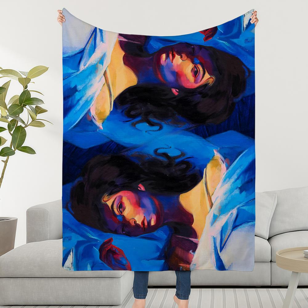 Blanket Singer Throw Album Super Cosy Plush Living L-LordeS Room Sofa Couch Childish Birthday Gifts