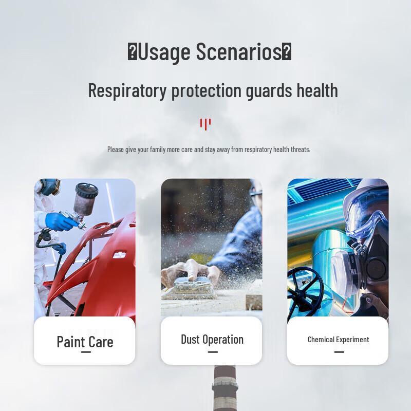 3M 6800 Full Face Respirator Kit