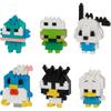 Kawada Nano Block Мини Нано Персонажи Sanrio Том 2 Набор из 6 Штук Коллекционные Строительные Игрушки