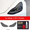 2 шт. Для Tesla Model 3 X Y S Автомобильная фара Задний фонарь Дымчато-черная Защитная пленка Прозрачная ТПУ Наклейка Защита от царапин Ремонт