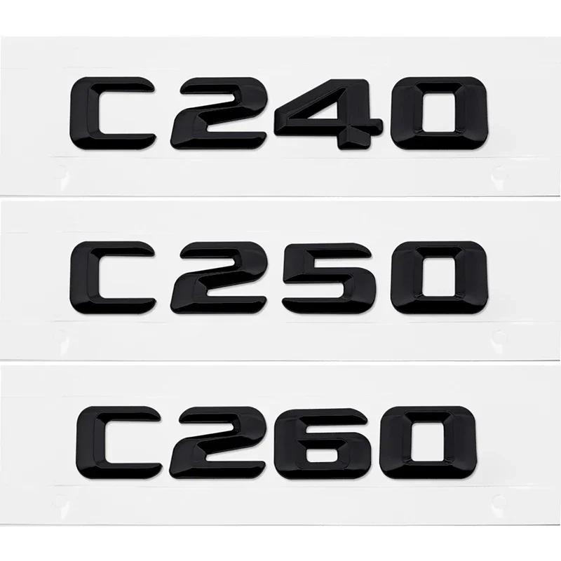 Car Body Decals Letter Stickers Rear Badge for Mercedes Benz C240 C250 C260 C280 C300 C320 C350 C400 C500 C Class AO1