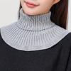 Solid Color Pullover Scarf Infinitely Elastic Autumn and Winter Cold Resistant Neck Collar Scarf