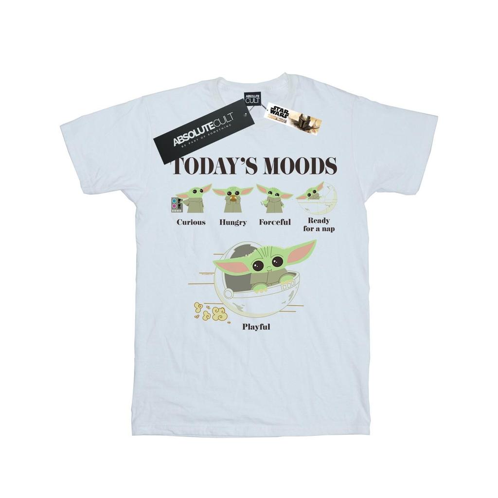 Star Wars Mens The Mandalorian The Child Moods T-Shirt